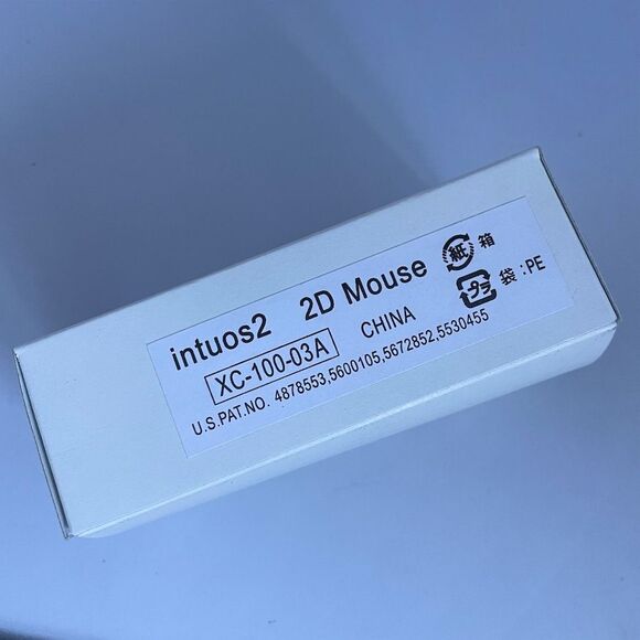 WACOM Intuos2 Intuos 2 NEW Unused 2d Wireless Tablet Mouse Silver XC-100-03 OEM - Picture 3 of 4